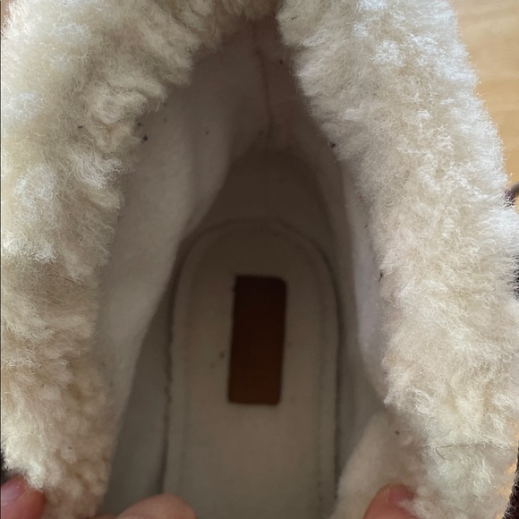 SOREL Sneakchic Alpine Nubuck Suede Faux Shearling Lace up Ankle Boots Size 7.5 - Picture 10 of 13